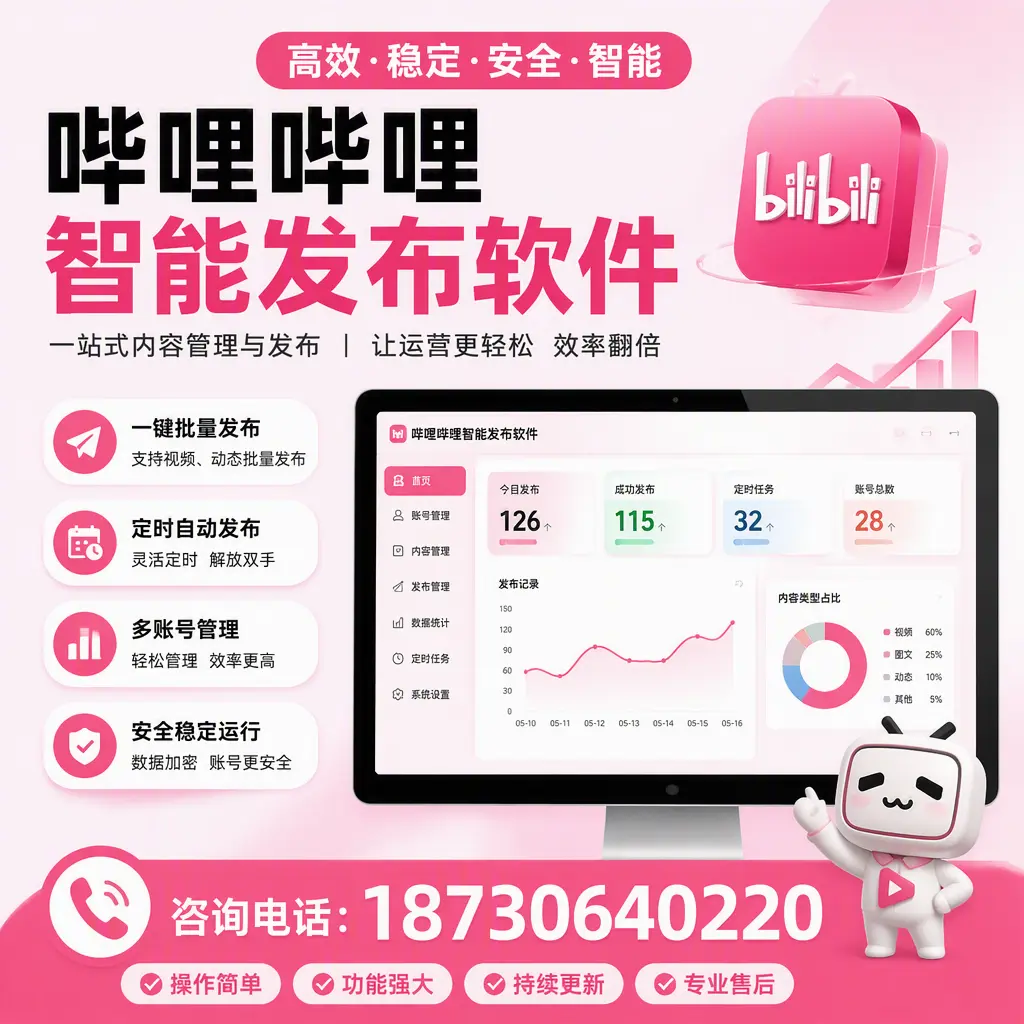 哔哩哔哩智能发布软件的用户反馈与案例分析在 遂宁