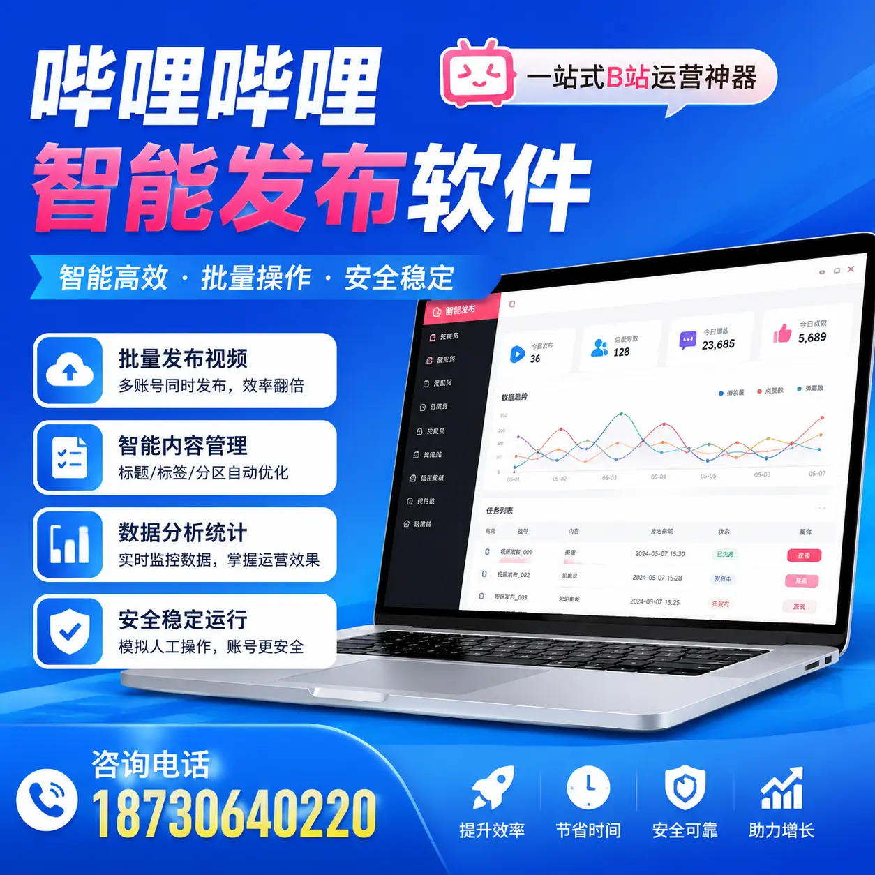 如何通过哔哩哔哩智能发布软件提升 遂宁 企业曝光率