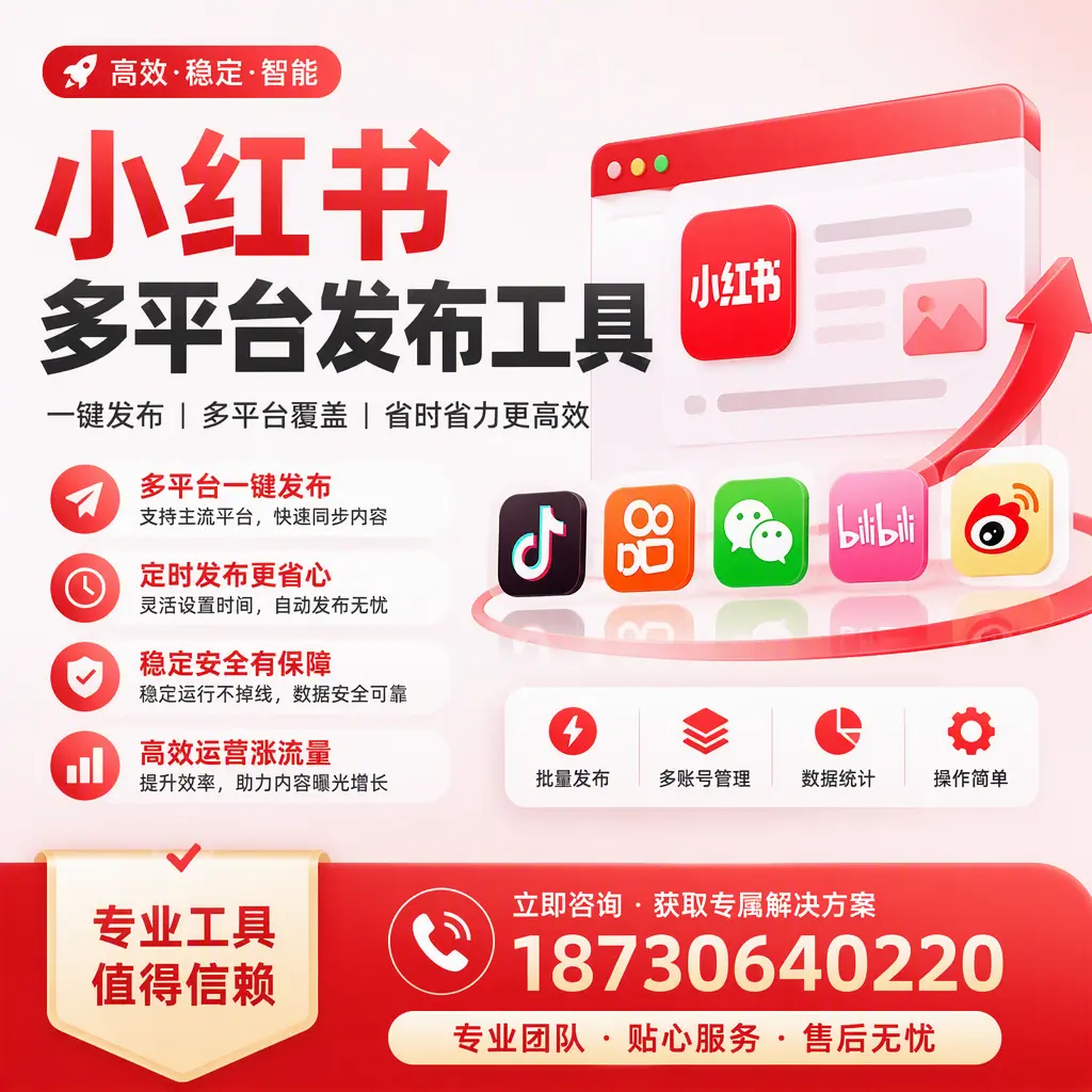 在 遂宁 小红书多平台发布工具的市场前景分析